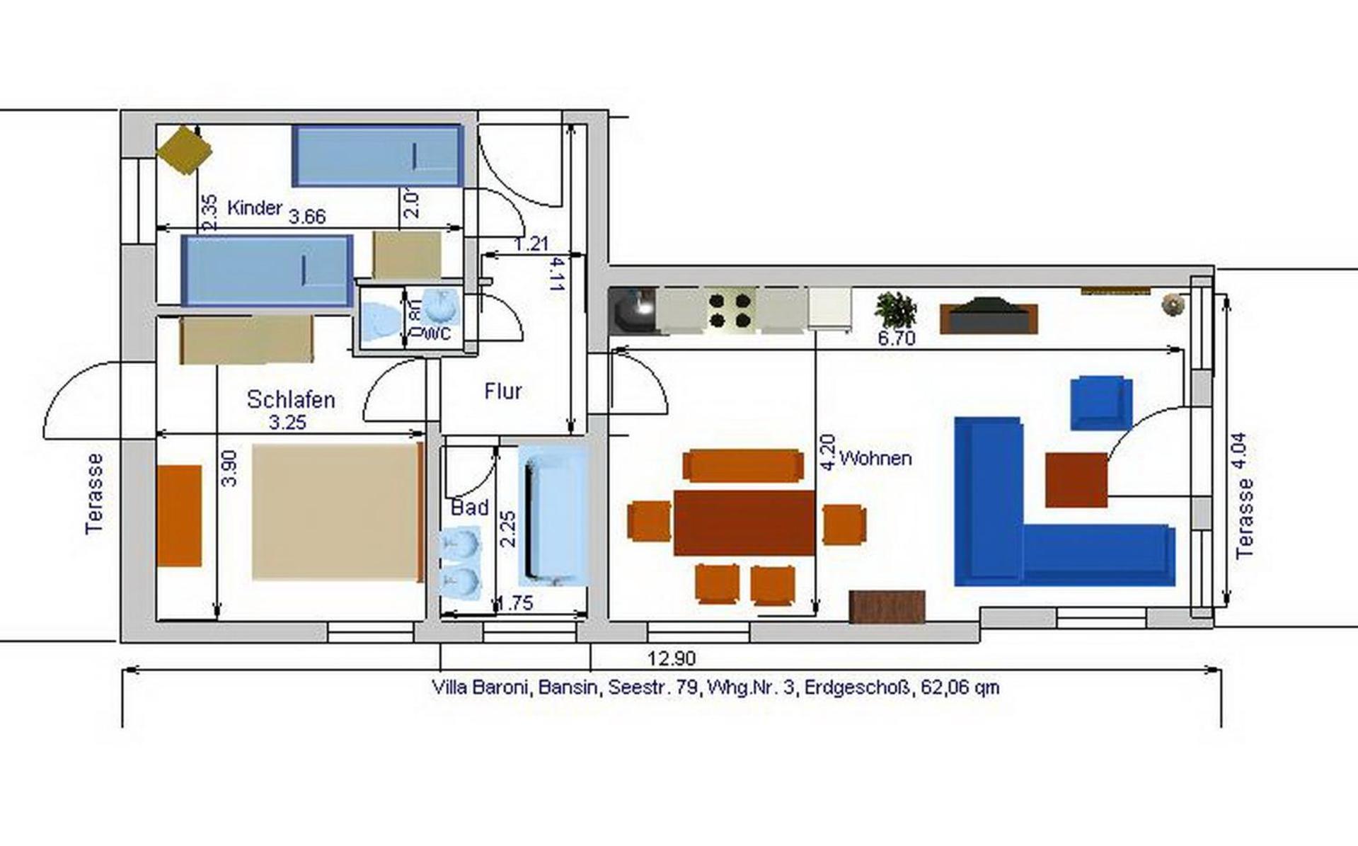 Schoene Ferienwohnung In Seebad Bansin 200M Vom Strand Heringsdorf  Exteriör bild